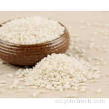 Platos de arroz pegajosos